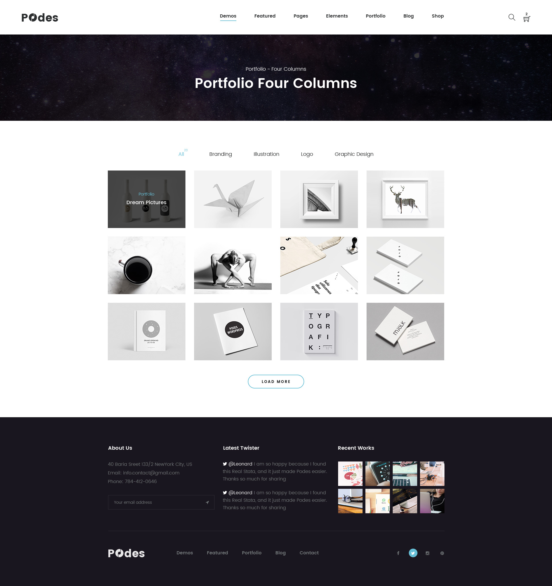 Podes, Responsive Multi-Purpose PSD Template by Avitex