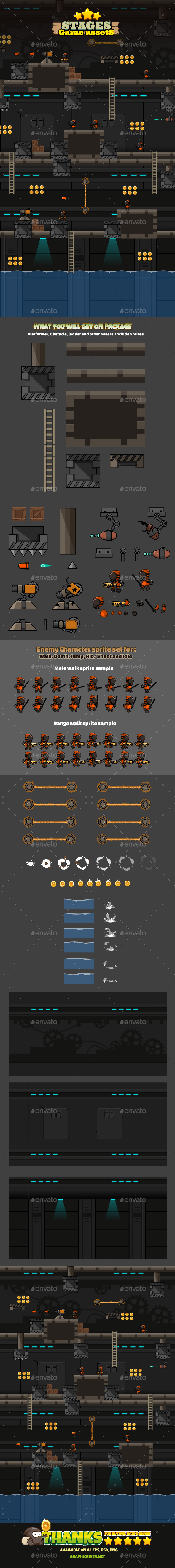 Game Stage 02 - Tilesets Game Assets