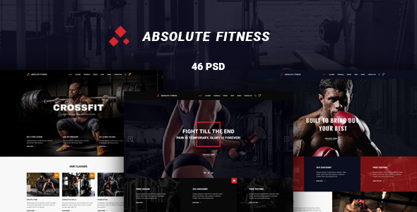 Absolute Fitness - ThemeForest 18599187