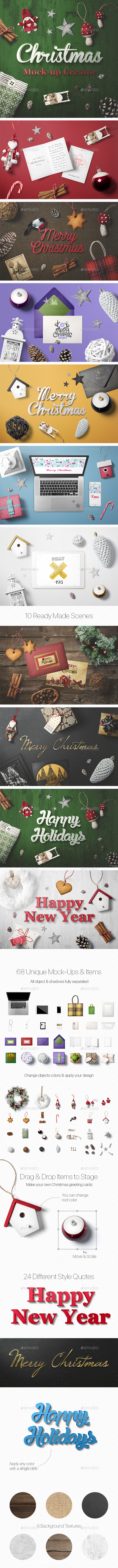 Christmas Mock-Up Creator - Miscellaneous Print