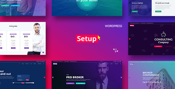 Setup - High-Performing Responsive Modern WordPress Theme - Business Corporate
