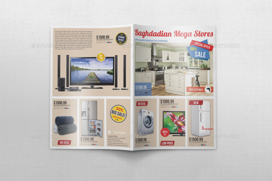 product booklet template