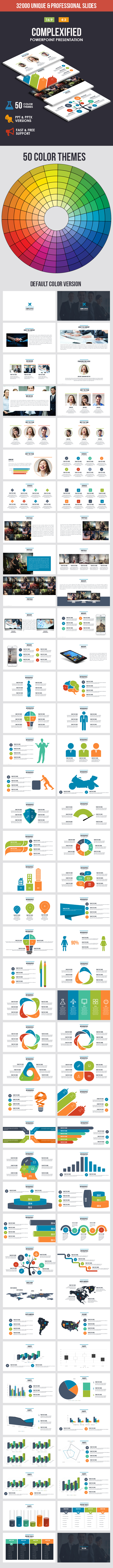 Complexified - Multipurpose Powerpoint Template - Business PowerPoint Templates