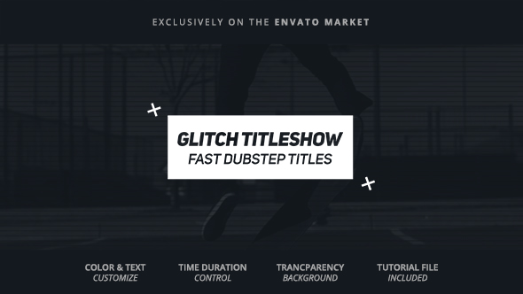 Glitch Titleshow - VideoHive 18705047