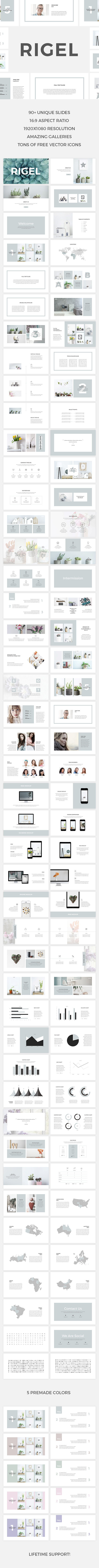 Rigel Keynote Template - Keynote Templates Presentation Templates