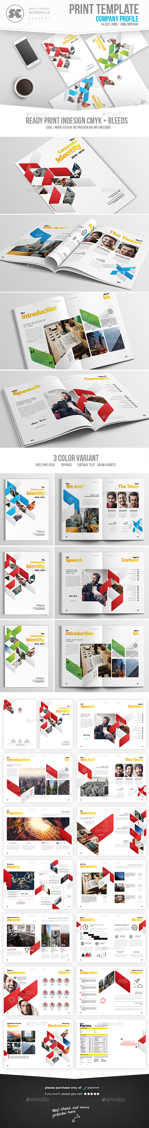 Creative Company Profile - Corporate Brochures