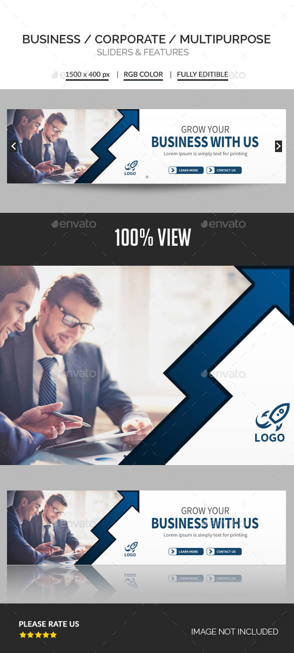 Business Slider - Sliders & Features Web Elements