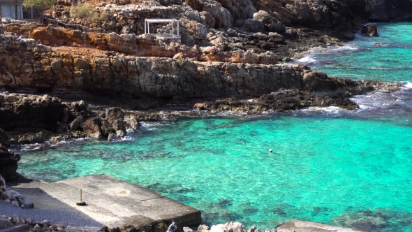 Beautiful Beach With Blue Water