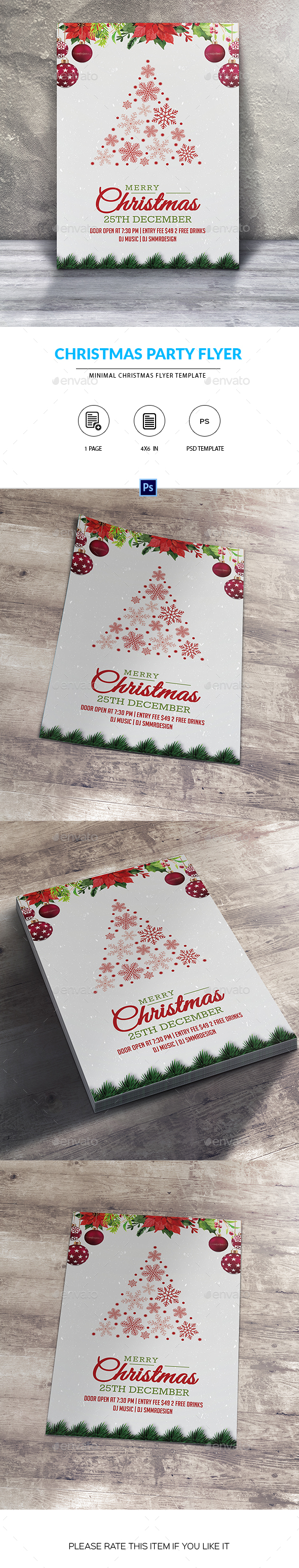 Christmas Party Flyer - Clubs & Parties Events