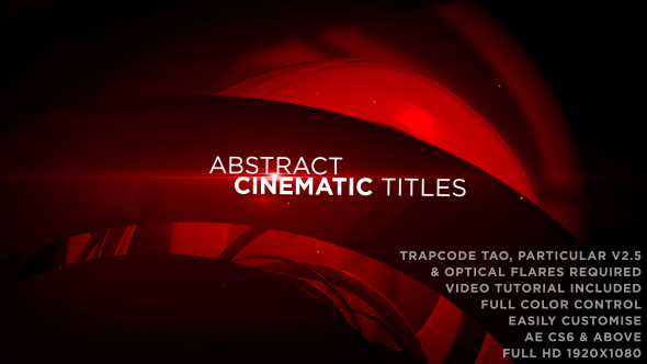 Abstract Cinematic Titles - VideoHive 18711266