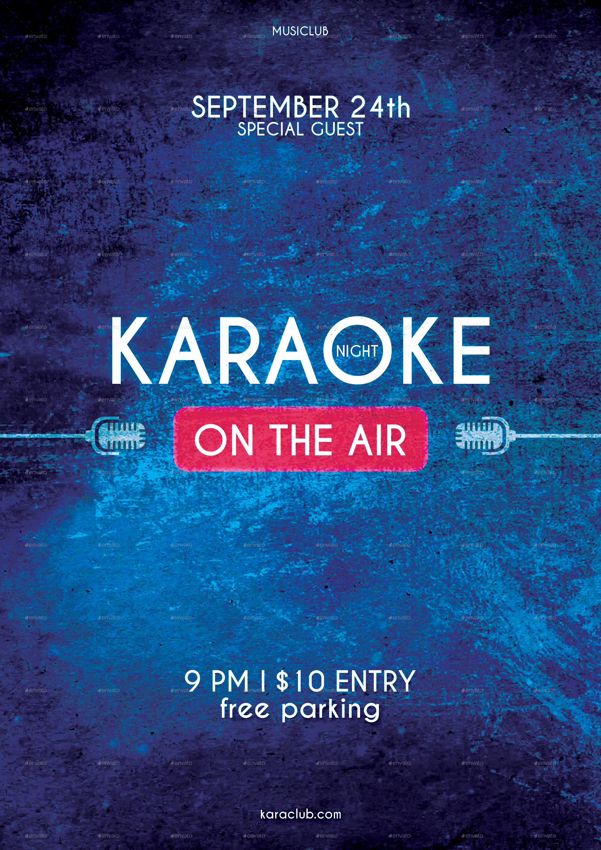 karaoke night flyer by muminjon12 graphicriver hd karaoke flyer images
