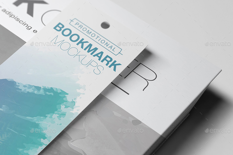 Download Promotional Bookmark Mockups Vol2 by Wutip | GraphicRiver