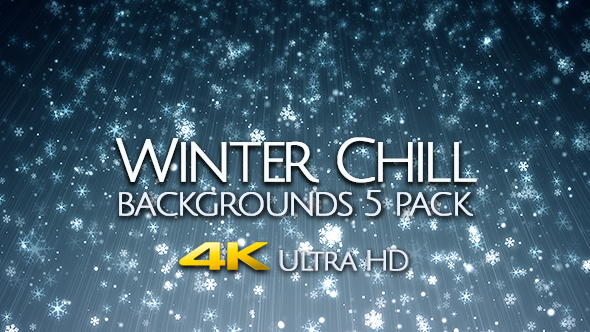 Winter Chill Backgrounds - 5 Pack