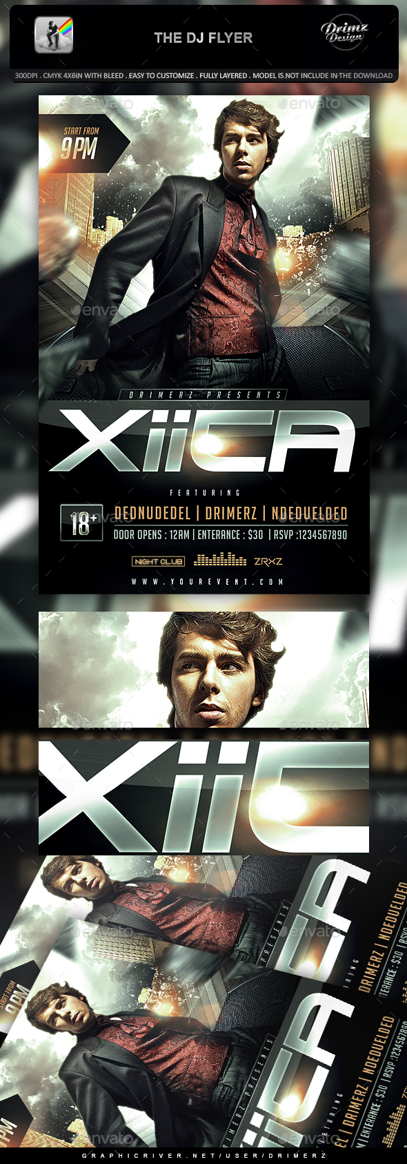 The DJ Flyer - Events Flyers