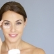 Beautiful Young Woman Applying Face Cream - VideoHive Item for Sale