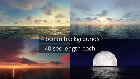 Ocean Backgrounds Pack