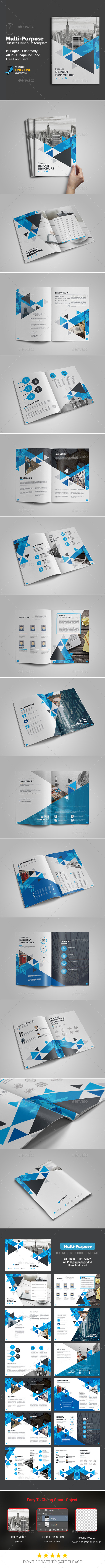 Business Brochure Template - Brochures Print Templates