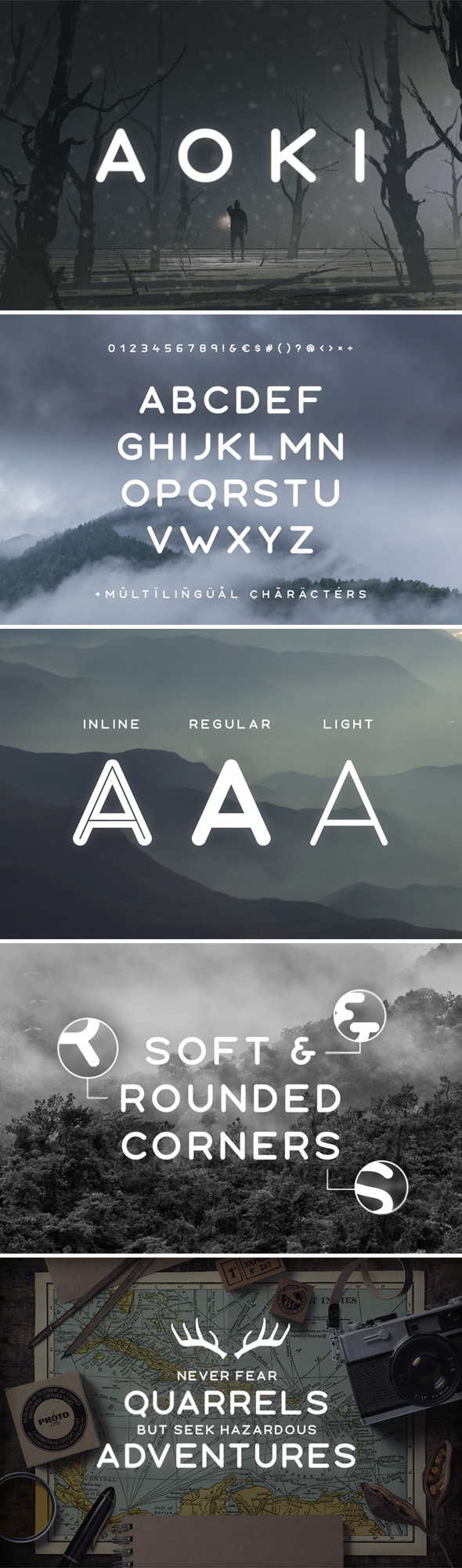 Aoki Typeface - Sans-Serif Fonts