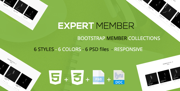 Expert - A Bootstrap Member Layout Collections