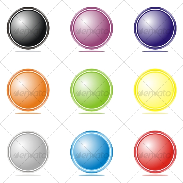Set of color elements - Decorative Symbols Decorative