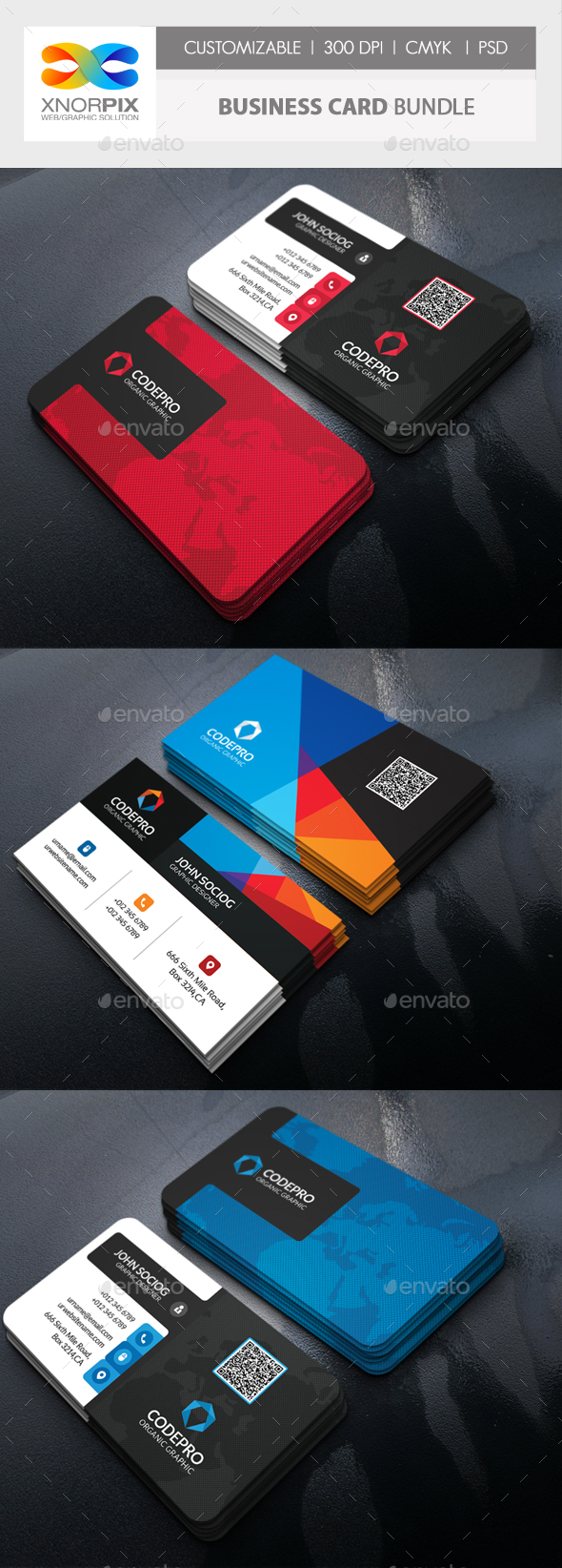 Business Card Bundle - Corporate Business Cards