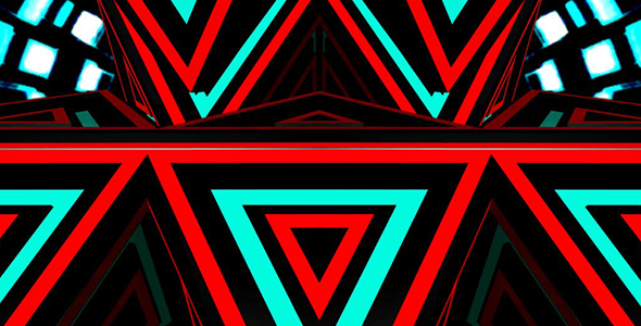 Triangle VJ Loop Background V.1