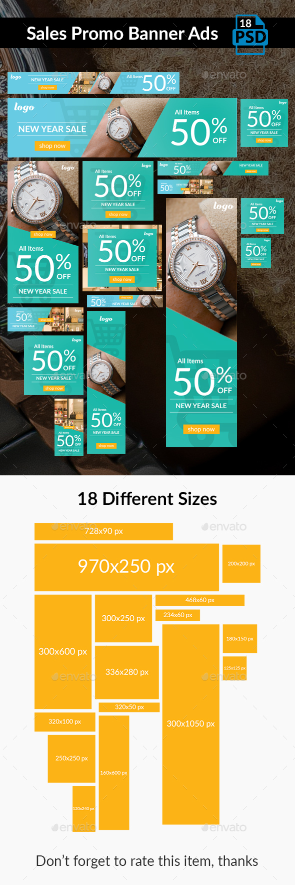 Promo Sales Banner - Banners & Ads Web Elements