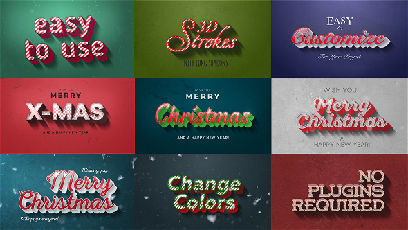 Christmas Motion Titles - VideoHive 18739036