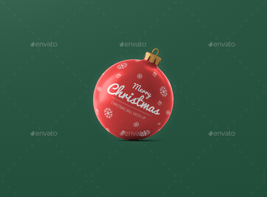 Download Christmas Ball Mockup By Visconbiz Graphicriver PSD Mockup Templates