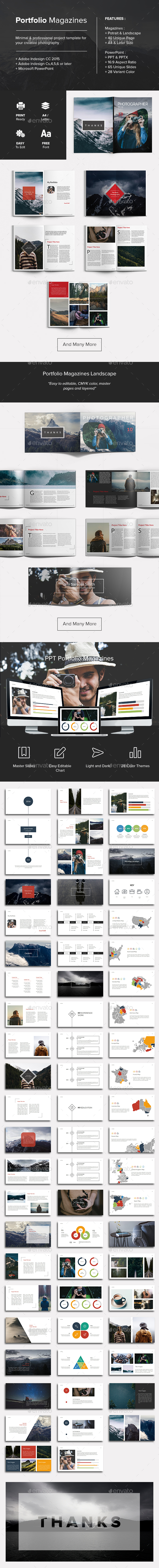 Portfolio Magazines - Magazines Print Templates
