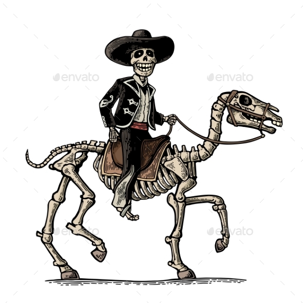The Rider In The Mexican Man National Costumes - Halloween Seasons/Holidays
