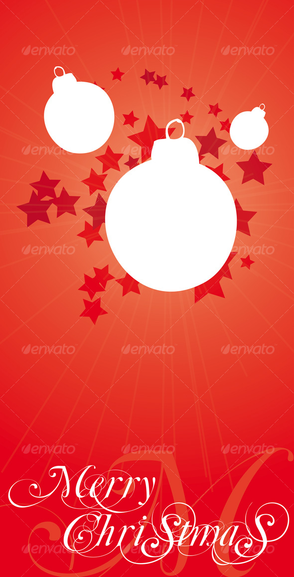 merry christmas with bauble - Christmas Seasons/Holidays