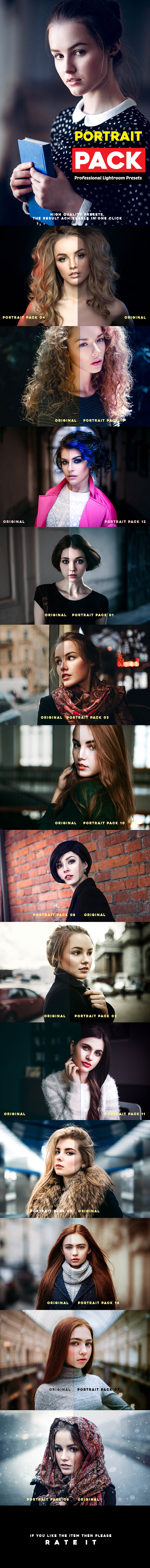 Portrait Pack 14 Professional Lightroom Presets - Portrait Lightroom Presets