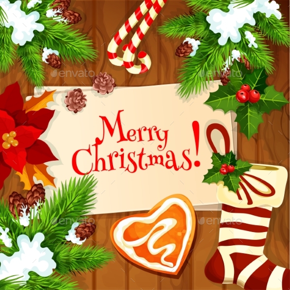 Christmas And New Year Holiday Card Design - Christmas Seasons/Holidays