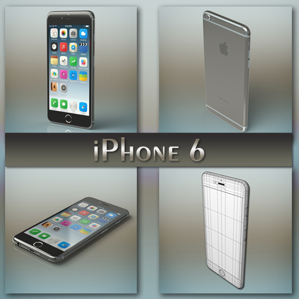 iPhone 6 Gray - 3Docean 18756850
