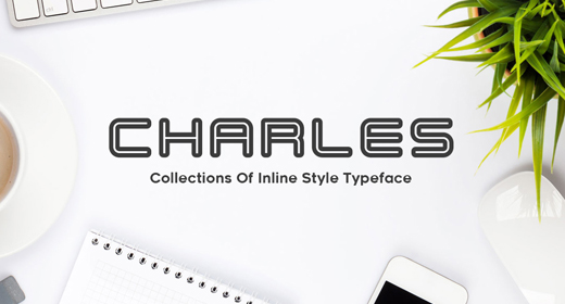 Inline Typeface