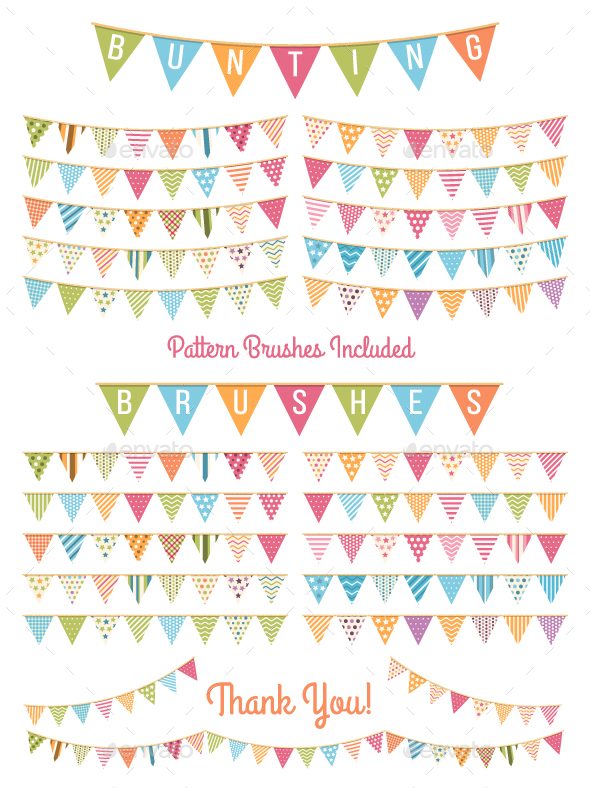 Bunting - Decorative Vectors