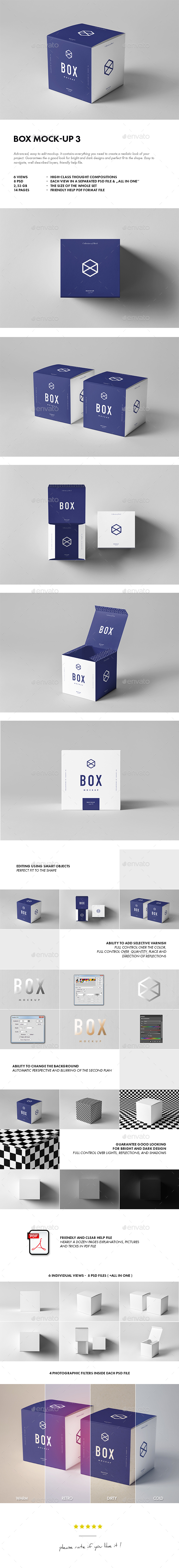 Box Mock-up 3 - Miscellaneous Packaging