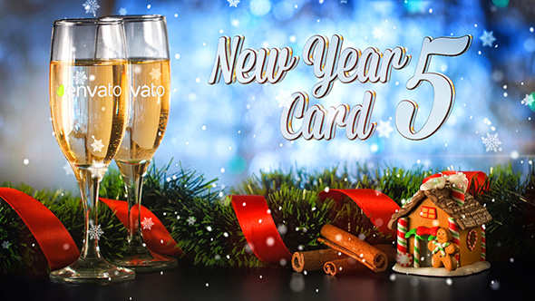 New Year Card - VideoHive 18766795