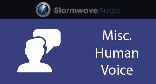 Misc Human Voice