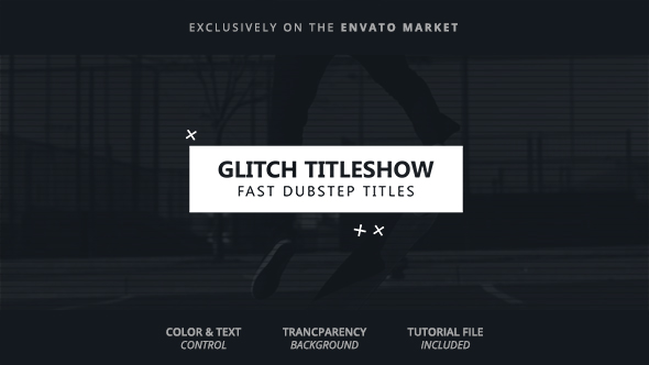 Glitch Titleshow 2 - VideoHive 18770206