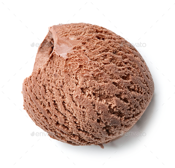 chocolate ice cream - Stock Photo - Images