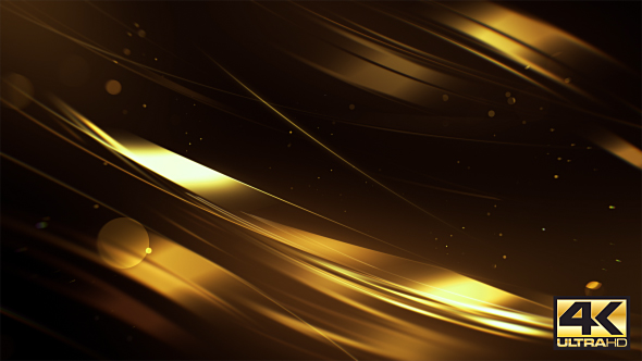 Elegant Gold Background 4K