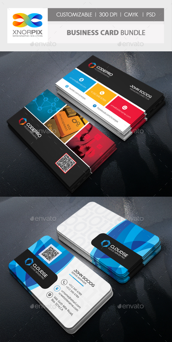 Business Card Bundle - Corporate Business Cards