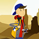 Backpacker Mascot Cartoon Animated - VideoHive Item for Sale