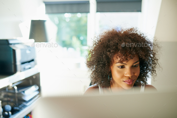 Young African American businesswoman - Stock Photo - Images