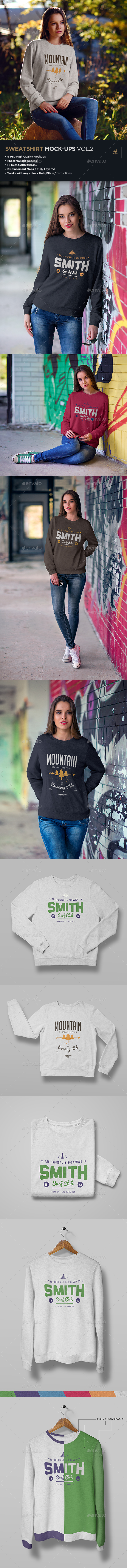 Sweatshirt Mock-Up Vol.2 - Miscellaneous Apparel