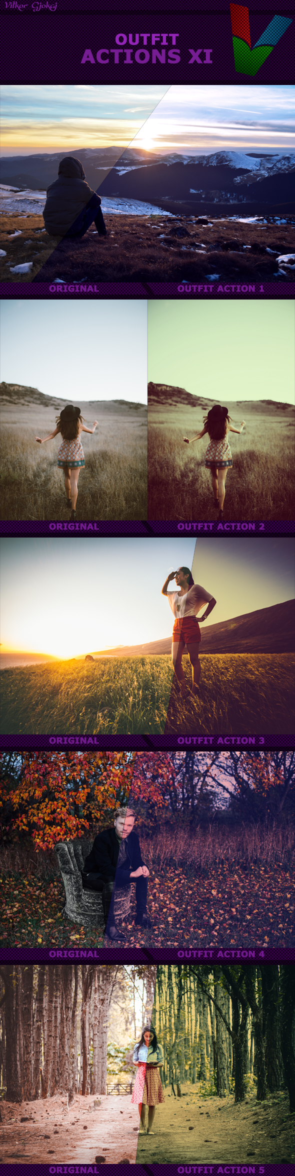 Outfit Actions XI - Photo Effects Actions