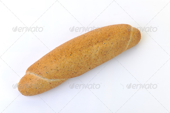 bread food isolated - Stock Photo - Images
