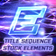 Electro - Electric Title Sequence + 16 Lighting Elements. - VideoHive Item for Sale
